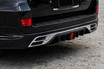 Toyota Land Cruiser 200 2007-2021 Rear bumper diffuser Wald (for 2016-2021) photo 1