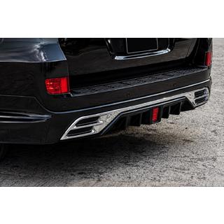 Rear bumper diffuser Wald (for 2016-2021) Toyota Land Cruiser 200 2007-2021 photo 1