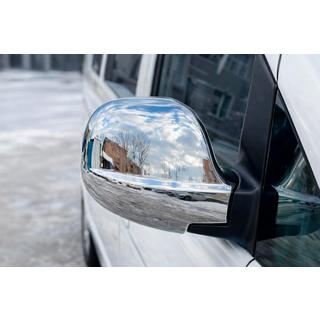 Right side mirror cover (2004-2010, stainless steel) Mercedes Vito W639 2004-2014 photo 1