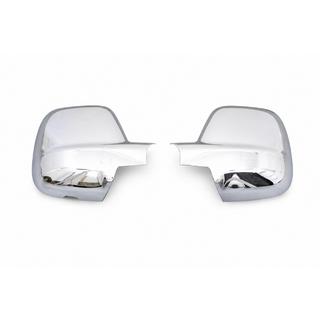 Mirror Covers (2 pcs, Stainless Steel) Citroen Berlingo 2008-2018