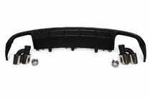 Audi A6 C7 2011-2017 Rear diffuser with exhaust tips S-Style (for S / S-Line 2014-2017) photo 14
