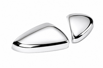 Peugeot 208 2012-2019 Chrome Mirror Covers (2 pcs) photo 4
