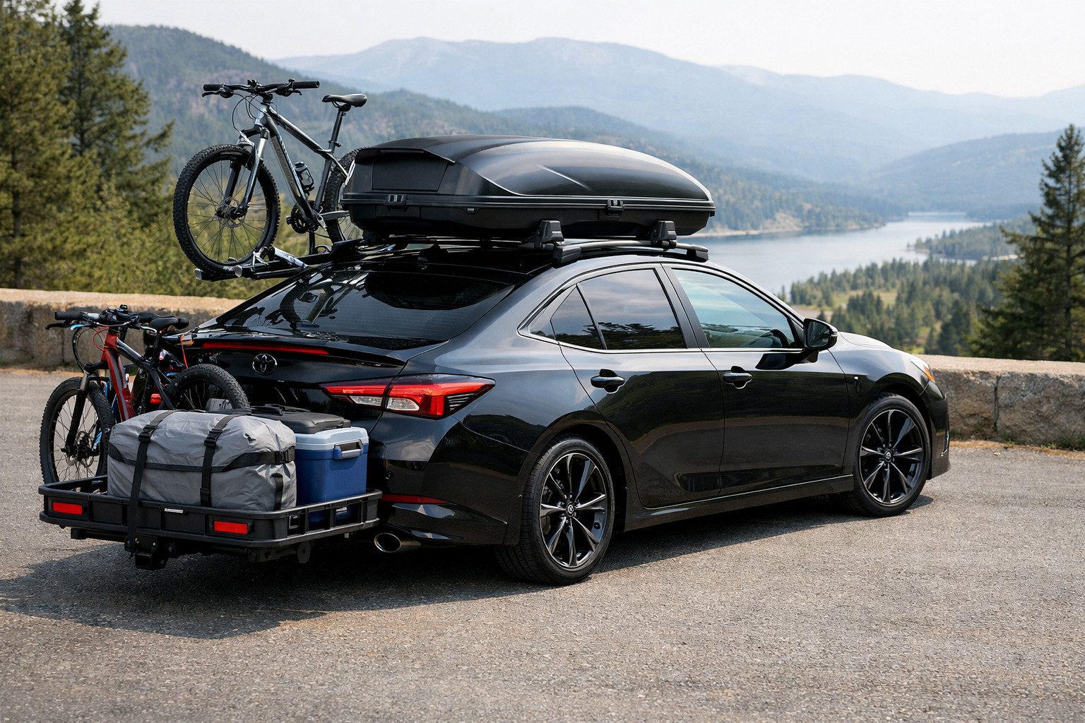 What to add to the Toyota Camry 2024 for luggage and travel