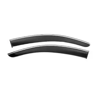 Window Deflectors with Chrome Trim Niken Luxury (2 pcs) photo 2