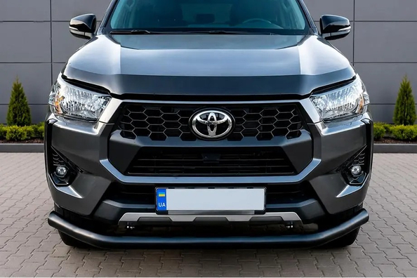 Toyota Hilux 2020: Front protection installation — our work Photo 4