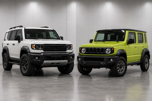 Toyota Land Cruiser FJ 2026 vs Suzuki Jimny 5-Door: which is better?