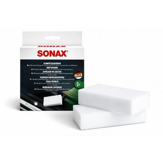 Melamine cleaning sponge set for dirty surfaces 2 pcs Sonax photo 1