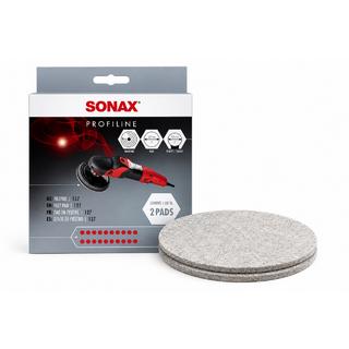 White felt polishing pad, set of 2 pcs, 127 mm Sonax photo 1