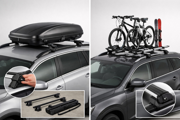 Removable or fixed roof rack: which is more practical for occasional trips