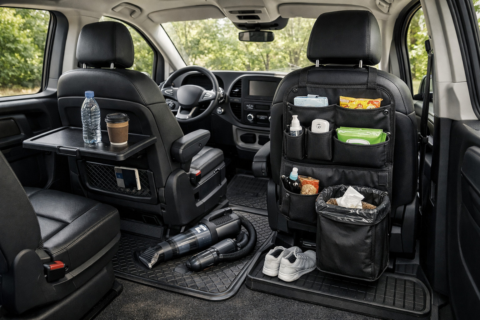 Starter upgrade for Mercedes Vito/V-Class W447 for a clean cabin in passenger mode