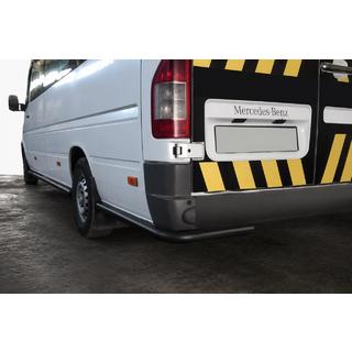 AK-SO Black rear corner pieces (stainless steel) Volkswagen LT 1995-2006 photo 1