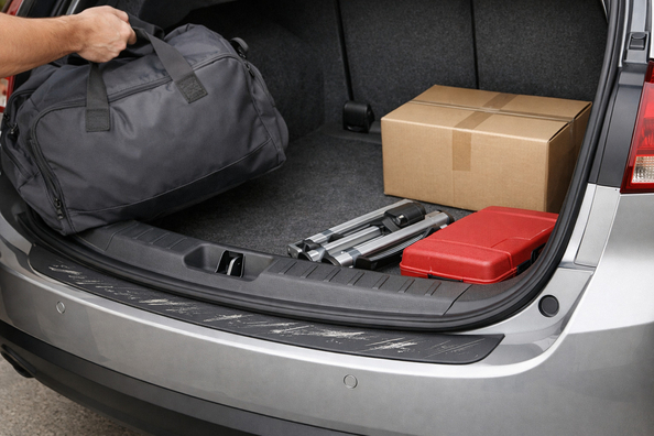 What to do if your trunk lid gets scratched during loading Photo 1