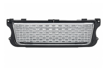 Range Rover III L322 2002-2012 Radiator grille with side grilles, silver (2010-2012) photo 1