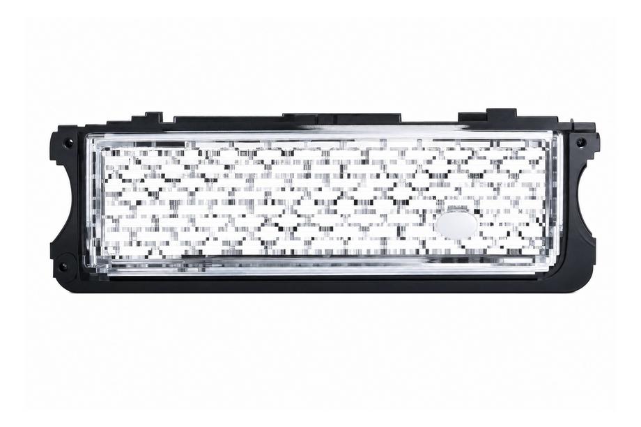 Range Rover III L322 2002-2012 Radiator grille with side grilles, black frame (2010-2012) Image