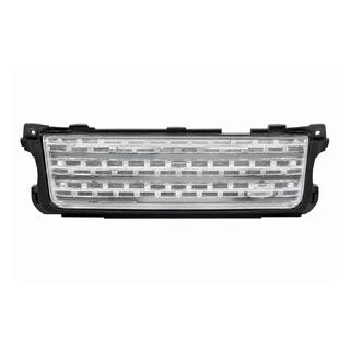Silver radiator grille (facelift 2010→2013) Range Rover III L322 2002-2012