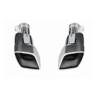 Straight exhaust tips (2010-2012)