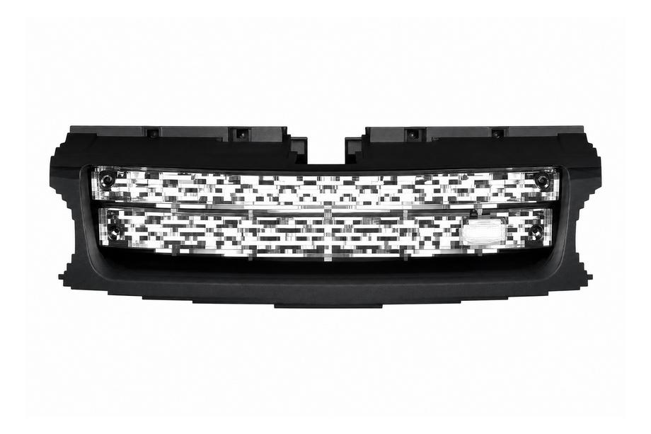 Range Rover Sport 2005-2013 Genuine silver radiator grille, black surround (2010-2012) Image