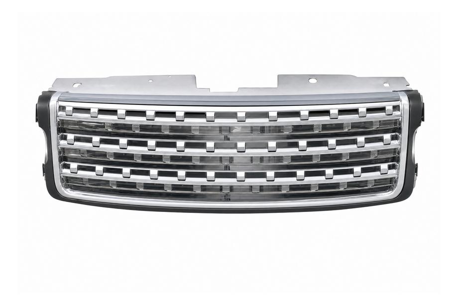 Range Rover IV L405 2013-2021 Grey radiator grille with silver mesh (2013) Image