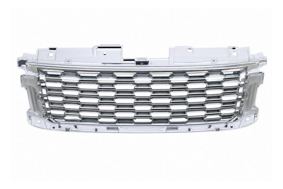 Range Rover IV L405 2013-2021 Radiator grille, full silver (2018) Image
