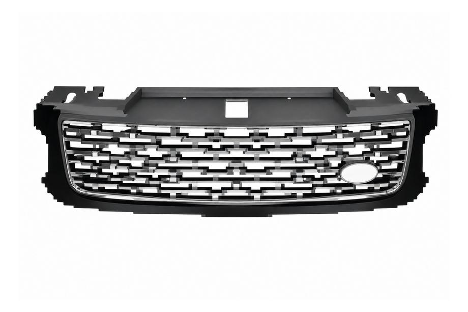 Range Rover Sport 2014-2022 SVR front grille black frame / silver mesh (2014) Image