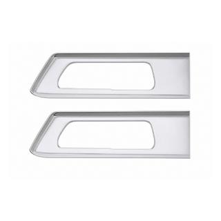 Silver fog light trim frame (2014)