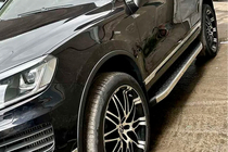 Volkswagen Touareg 2010-2018 Side Steps BlackLine (2 pcs, Aluminum) photo 1