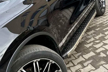 Volkswagen Touareg 2010-2018 Side Steps BlackLine (2 pcs, Aluminum) photo 4