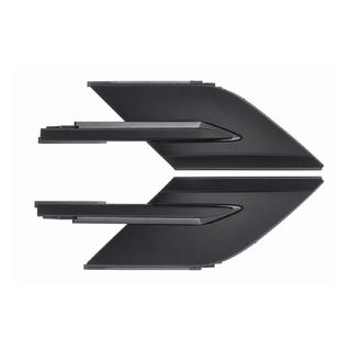 Black fender vents