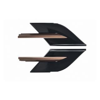 Black/Gold Fender Vents