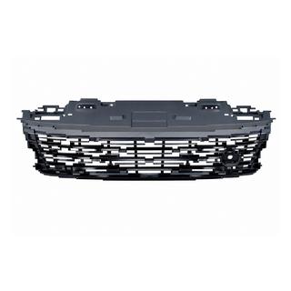 Full black radiator grille