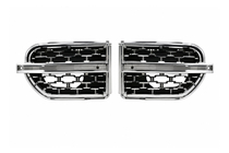 Land Rover Discovery III 2004–2009 Chrome fender vents photo 1