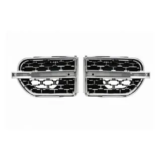 Chrome fender vents