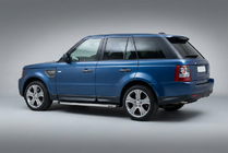 Range Rover Sport 2005-2013 Side Steps BlackLine (2 pcs, Aluminum) photo 1