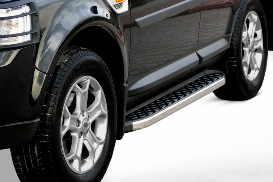Range Rover III L322 2002-2012 Side Steps BlackLine (2 pcs, Aluminum) Image