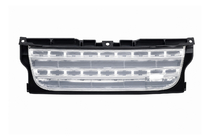 Land Rover Discovery III 2004–2009 Radiator grille, black frame / silver mesh (2014) photo 1