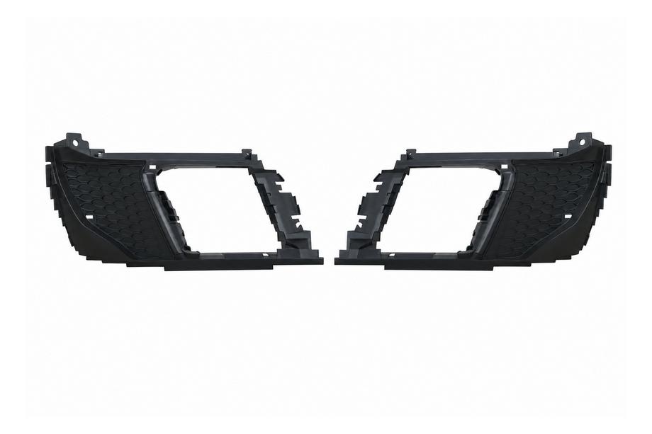 Range Rover Evoque 2012-2018 Dynamic rear bumper exhaust tip trim cover, black Image