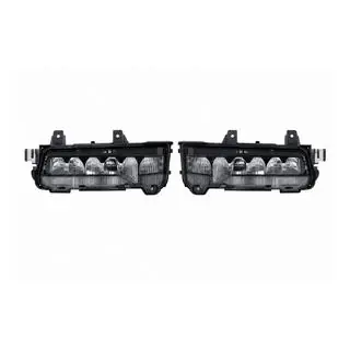 Smoked mirror turn signal indicator