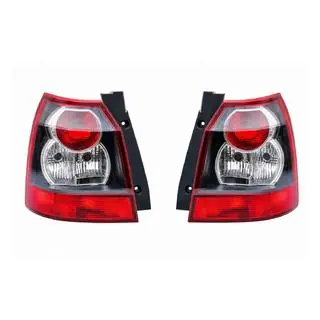 Red/white rear lights (2010)