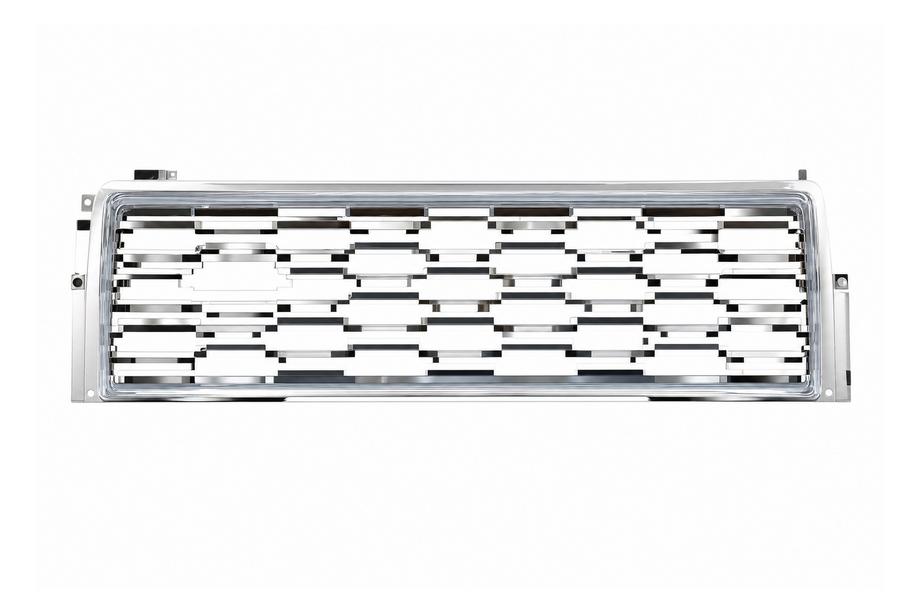 Land Rover Freelander II 2006–2014 Silver tuning radiator grille (2010) Image
