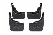 Land Rover Defender 2019- Wide Union Jack print mudflaps, gloss black photo 1