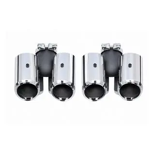Black exhaust tip