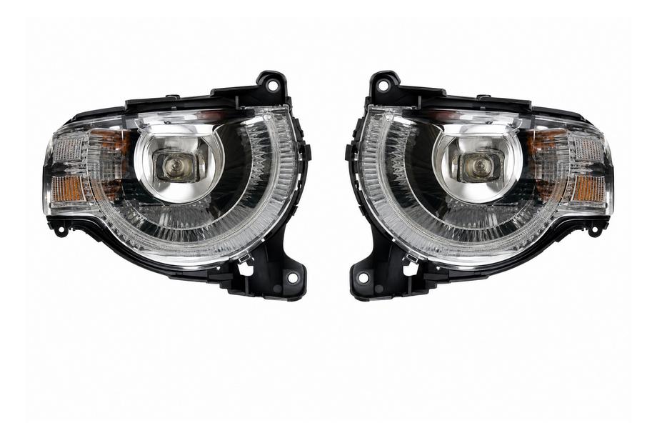 Land Rover Defender 2019- Front headlight LED upgrade kit (from halogen) Image