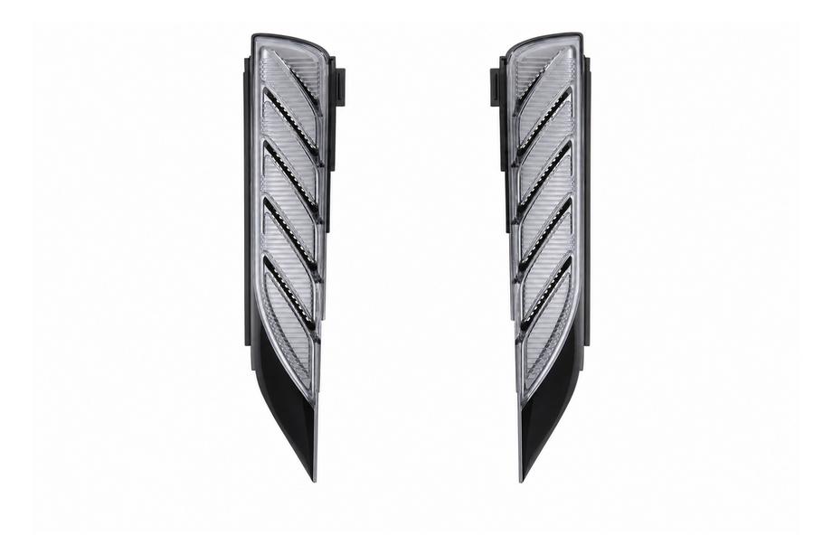 Land Rover Defender 2019- Hood Vent Cover Black Edition Image