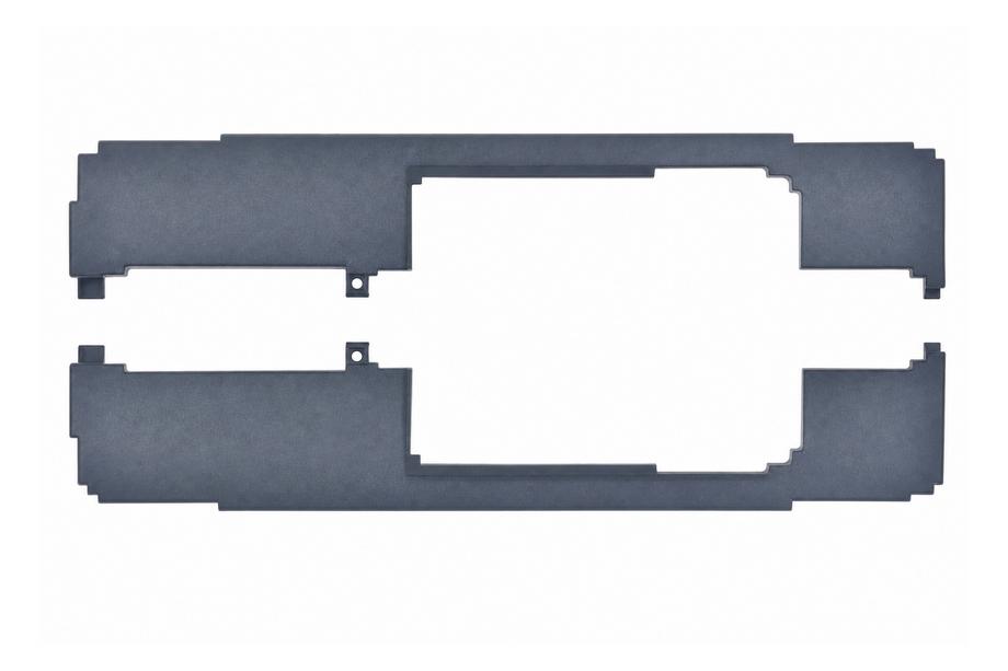 Land Rover Defender 2019- Rear bumper tow eye cover with opening for electrically retractable towbar Image