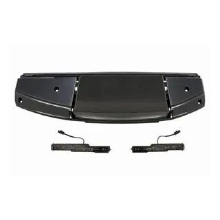 Dual-lens LED roof light