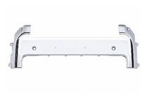 Land Rover Defender 2019- Front bumper panel 5.0X chrome, matte black photo 1