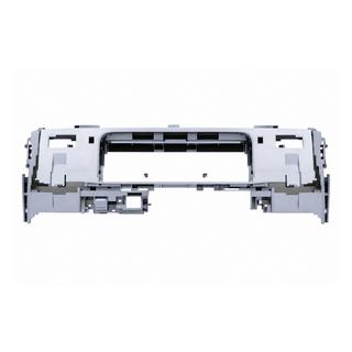 Rear bumper tow hook cover 5.0X matte black chrome Land Rover Defender 2019-