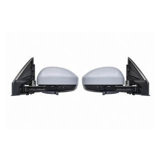 Complete door mirror assembly