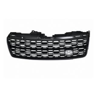 Full black radiator grille
