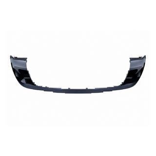 Long decorative rear bumper trim (base trim, silver/black)